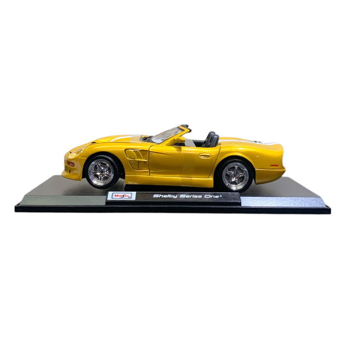 Maisto Special Edition 1/18 Die Cast Shelby Series One High-Performance Roadster