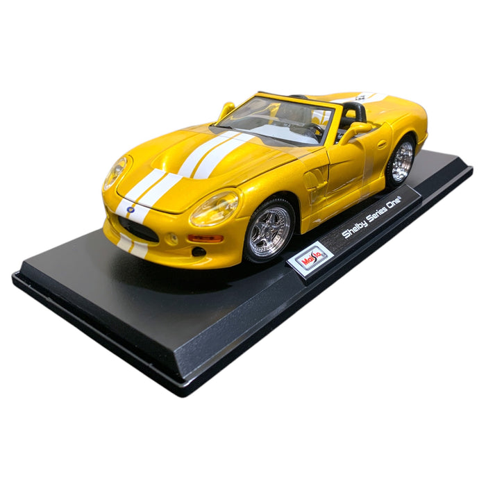 Maisto Special Edition 1/18 Die Cast Shelby Series One High-Performance Roadster
