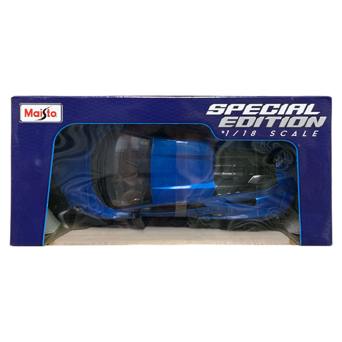 Maisto Special Edition 1/18 Scale Die Cast Metal Lamborghini Revuelto, Blue