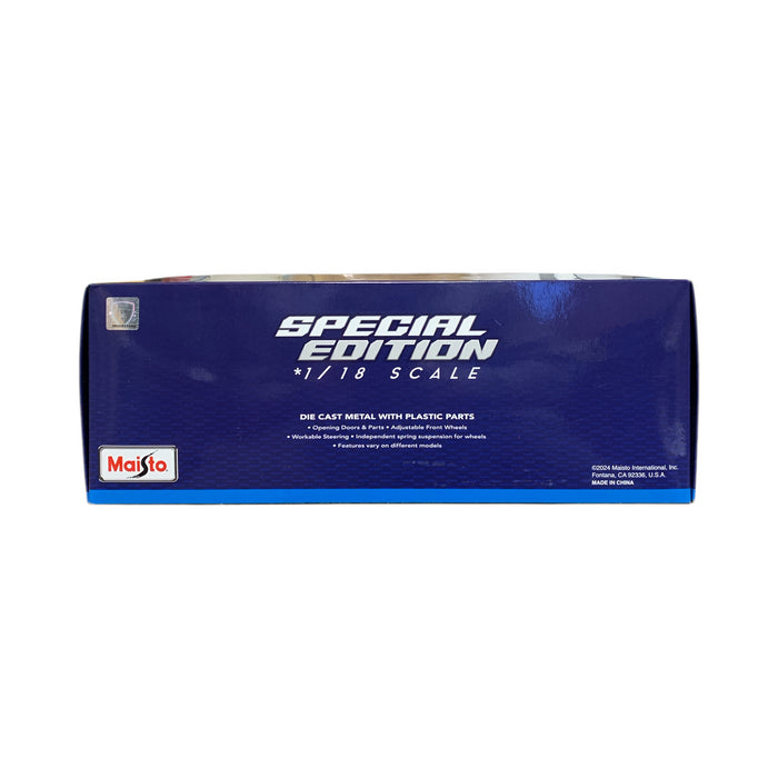 Maisto Special Edition 1/18 Scale Die Cast Metal Lamborghini Revuelto, Blue