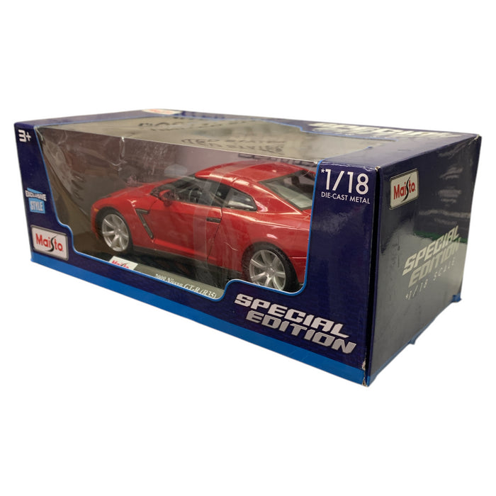 Maisto Special Edition 1/18 Scale Die Cast Metal 2009 Nissan GT-R (R35)