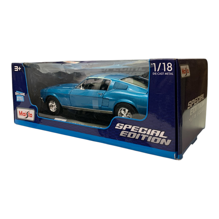 Maisto Special Edition 1/18 Scale Die Cast Metal 1967 Ford Mustang GTA Fastback