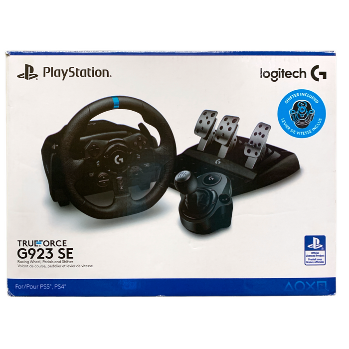 Logitech G923 SE Racing Kit for Playstation/PC, Includes Wheel, Pedals & Shifter
