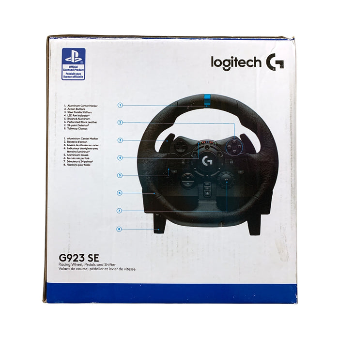 Logitech G923 SE Racing Kit for Playstation/PC, Includes Wheel, Pedals & Shifter