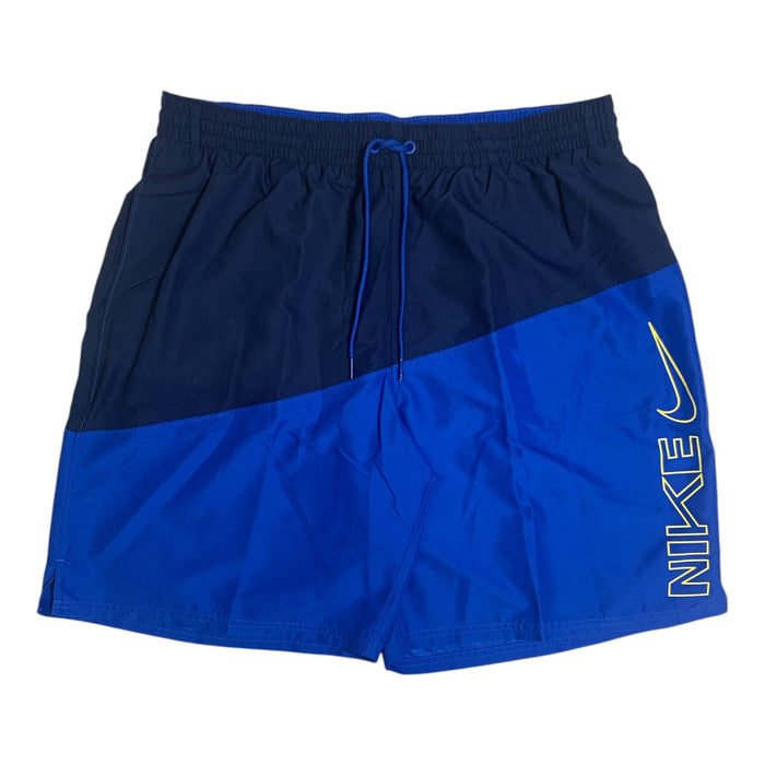 Nike Men's Elastic Waist Drawstring Pockets Mesh Lining Swim Short