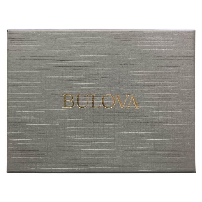 Bulova Men's Classic Calendar Quartz Blue Leather 43mm Watch & Bracelet, 98K114