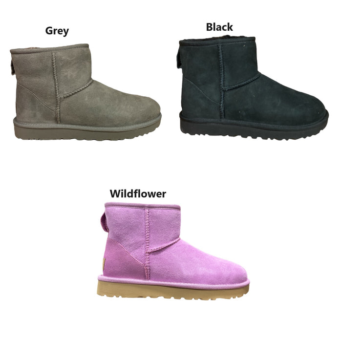 UGG Women's Classic Mini II Slip On Sheepskin Ankle Winter Boot