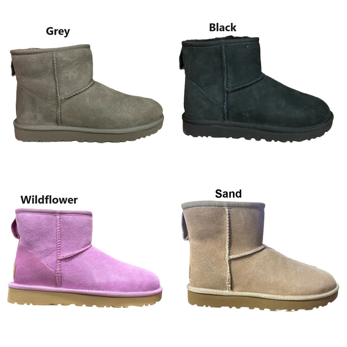UGG Women's Classic Mini II Slip On Sheepskin Ankle Winter Boot