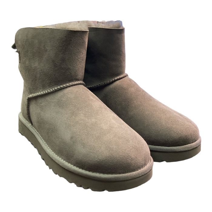 UGG Women's Mini Bailey Bow II Authentic Water Repellent Sheepskin Pull On Boot