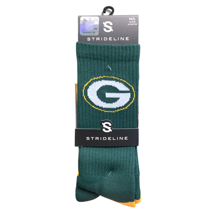 NFL Adult 2-Pack Moisture Wicking Contour Fit Crew Socks