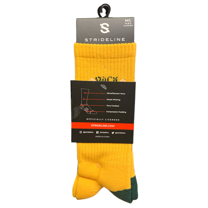 NFL Adult 2-Pack Moisture Wicking Contour Fit Crew Socks