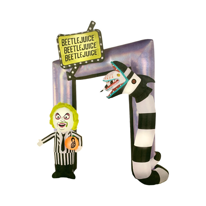 Airblown Beetlejuice Giant 10.5" LED Light-up Inflatable Animated Archway