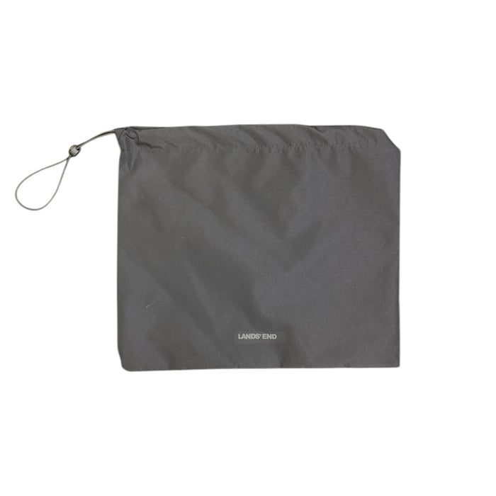 Lands' End Womens Packable Rain Jacket with Compact Storage Bag