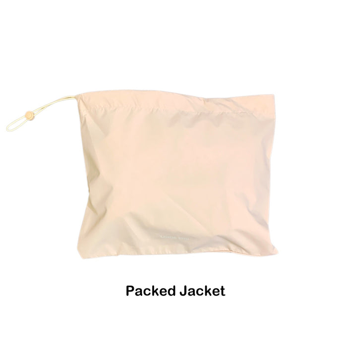 Lands' End Womens Packable Rain Jacket with Compact Storage Bag