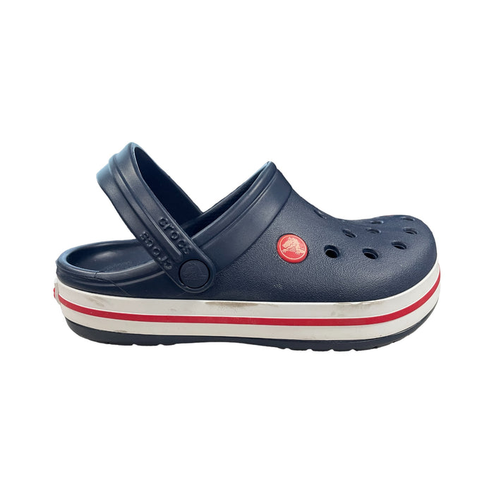 Croc's Kid's Crocband Sporty Clog with Heel Strap