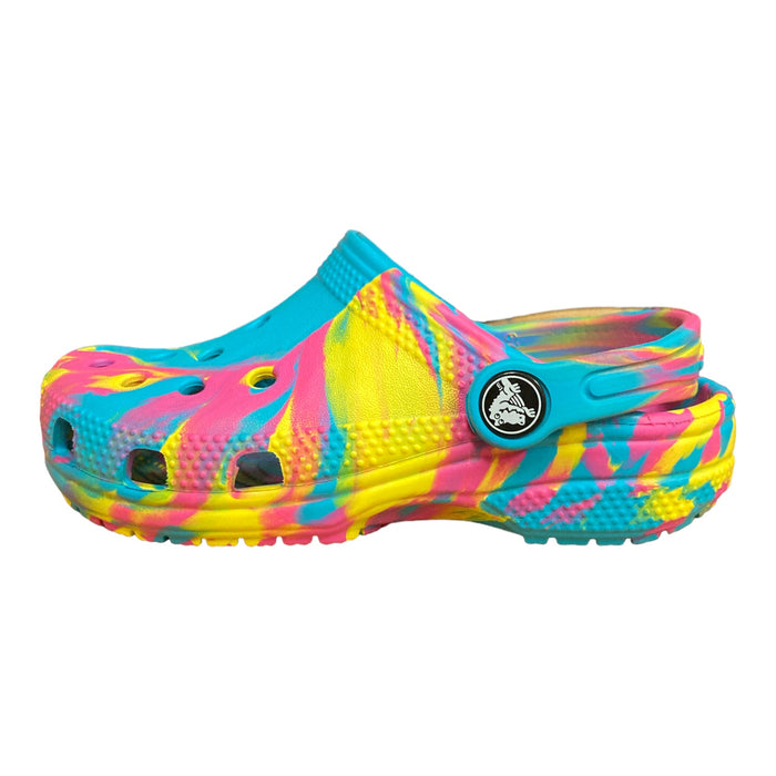 Crocs Unisex-Child Classic Marbled Tie Dye Clog