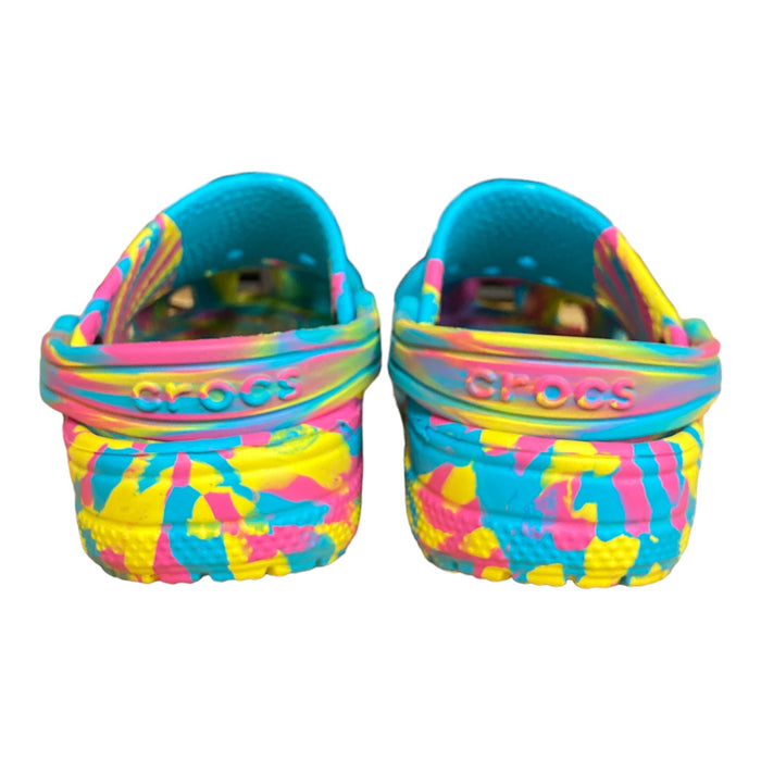 Crocs Unisex-Child Classic Marbled Tie Dye Clog