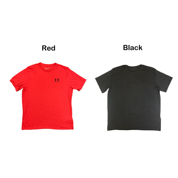 Under Armour Men's Sportstyle Left Chest Short Sleeve Heat Gear T-Shirt, 1326799