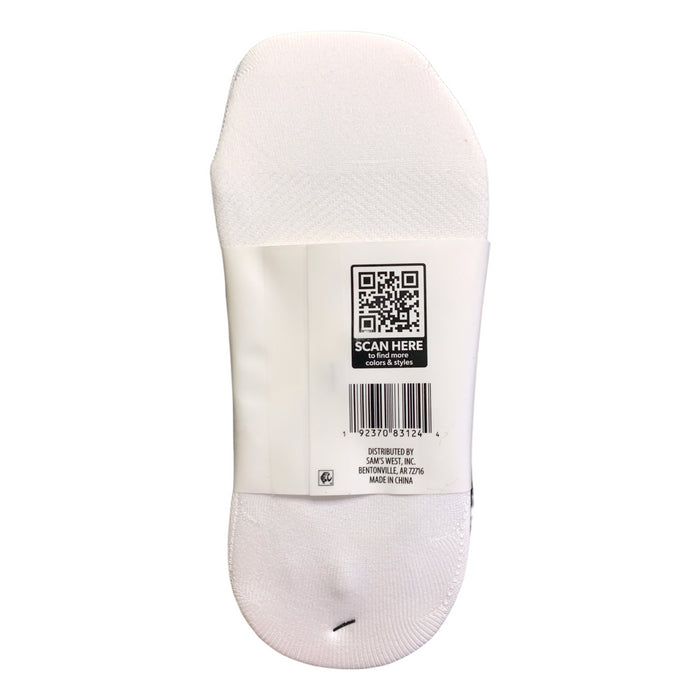 Member's Mark Women's 8-Pack No-Slip Breathable Low Cut Liner Socks