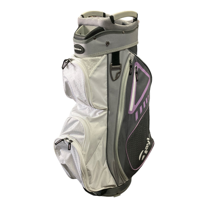 TaylorMade Golf Prior Season Ladies Select ST Cart Bag (Cool Gray/Lavender)