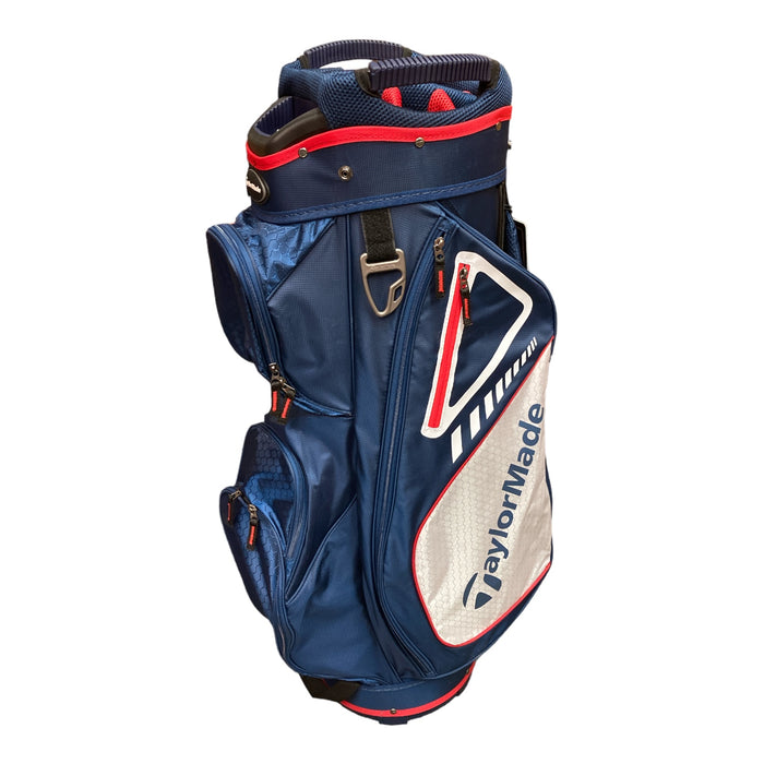 TaylorMade Golf Prior Season Select ST Cart Bag (Navy/White/Red)