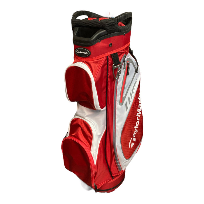 TaylorMade Golf Prior Season Select ST Cart Bag (Red/White)