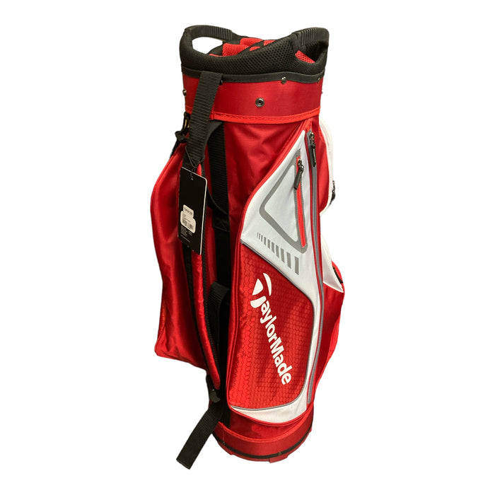 TaylorMade Golf Prior Season Select ST Cart Bag (Red/White)