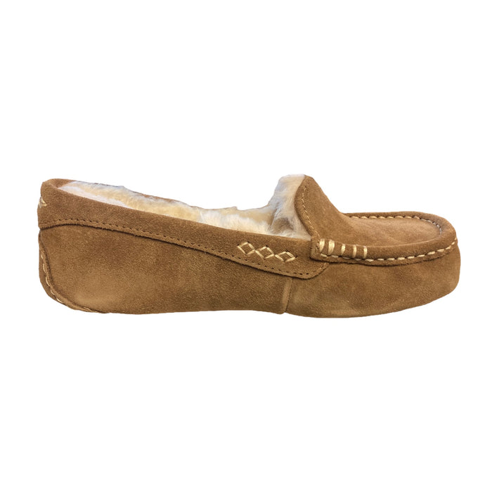 UGG Women's Ansley Water Resistant Suede Wool Lining Casual Slipper