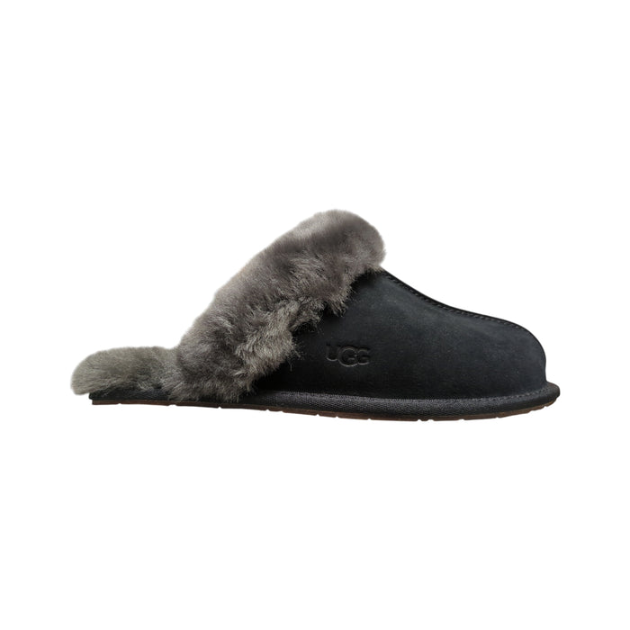 UGG Women's Scuffette II Suede Upper Sheepskin Collar House Slipper