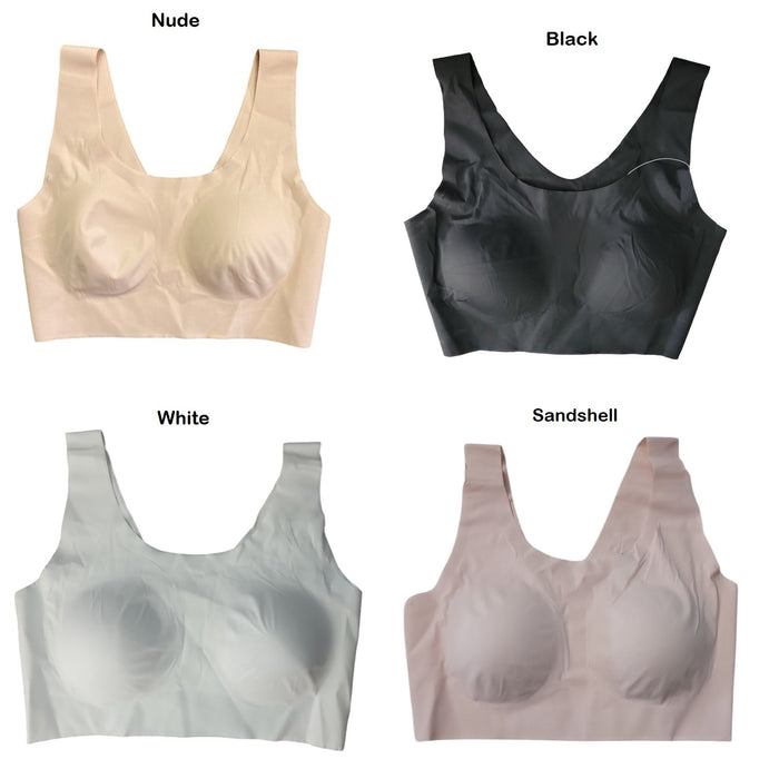 Bali Women's 360 Stretch Pull Over No Ride Up Comfort Flex Fit Bra