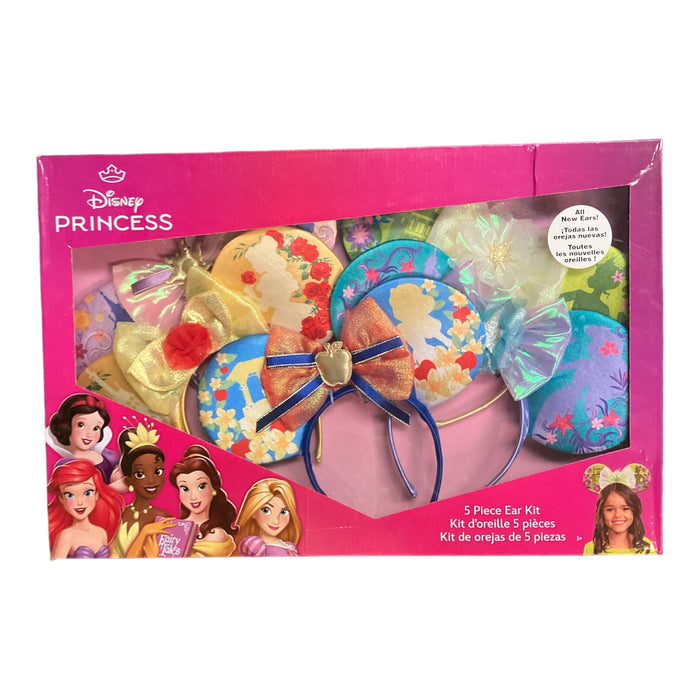 Disguise Disney 100 Princess Ear Headband Set, 5 Piece