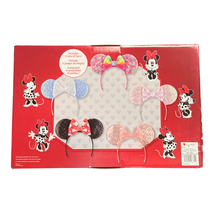 Disguise Disney Minnie Mouse Ear Headband Set, 5 Piece