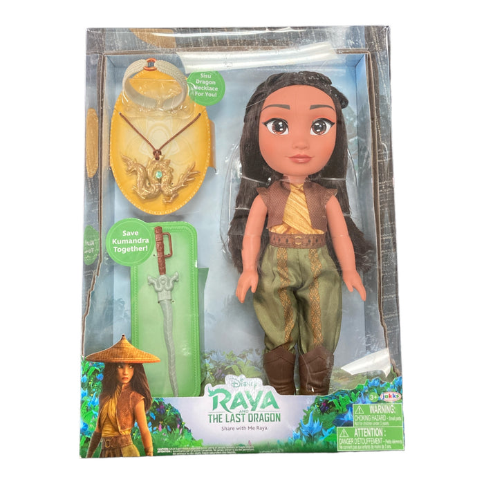 Disney Princess Share with Me Raya and the Last Dragon Doll w/ Accessories