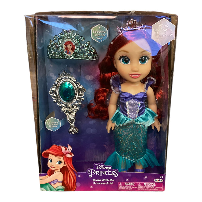 Disney Princess Share with Me Ariel Doll with Brush and Tiara