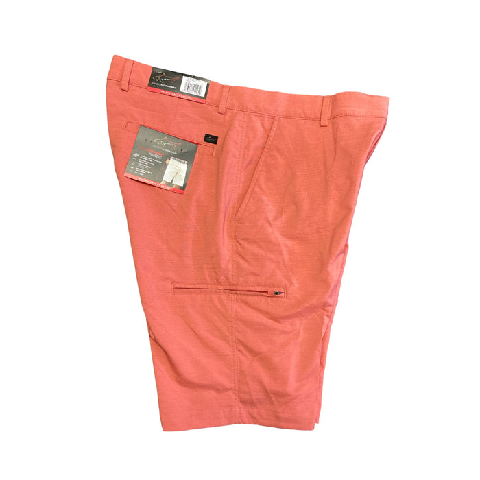 Greg Norman Men's Comfort Stretch Comfort Waistband Performance Golf Shorts