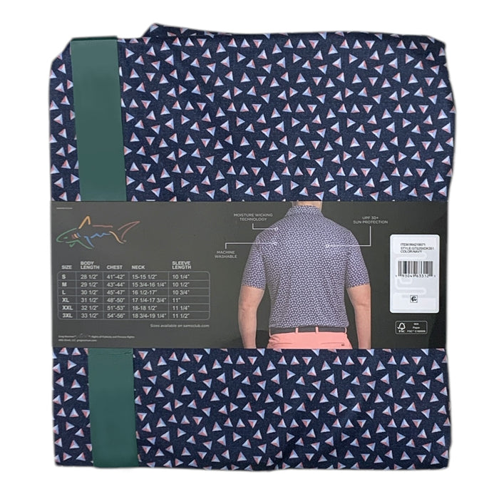 Greg Norman Men's Moisture Wicking Performance Luxe Golf Polo