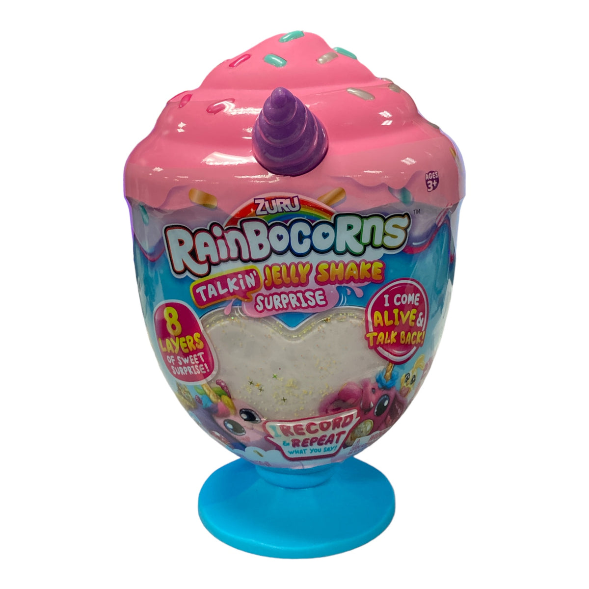 Zuru Rainbocorns Talkin’ Jelly Shake Surprise Electronic Plush ...