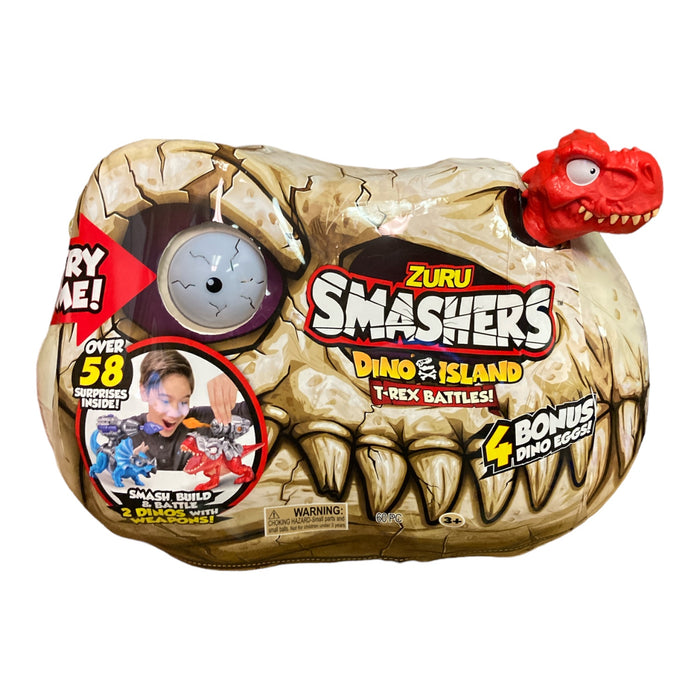 Zuru Smashers Dino Island T-Rex Skull Battles (Color may vary)