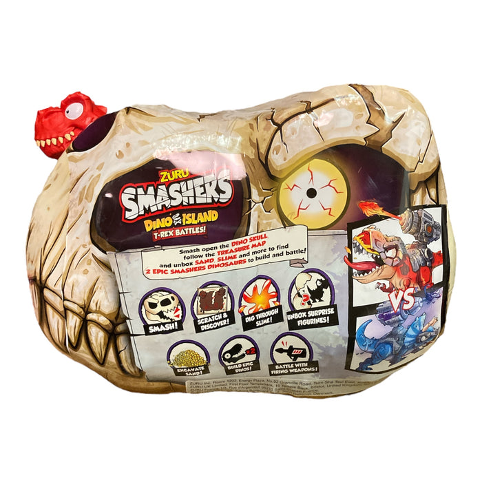 Zuru Smashers Dino Island T-Rex Skull Battles (Color may vary)