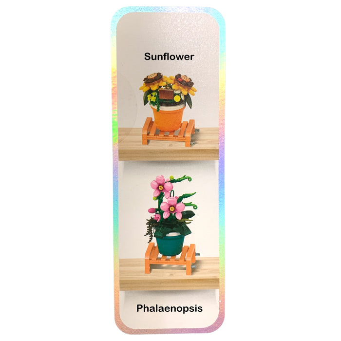 Zuru Max Garden Collection Brick Building Kits, Assorted 4 Pack, 763 Pieces