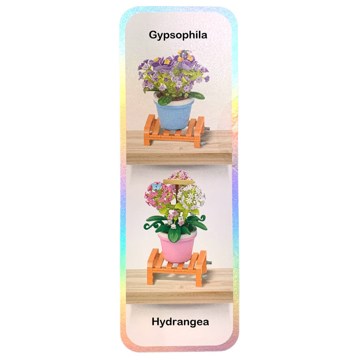 Zuru Max Garden Collection Brick Building Kits, Assorted 4 Pack, 763 Pieces