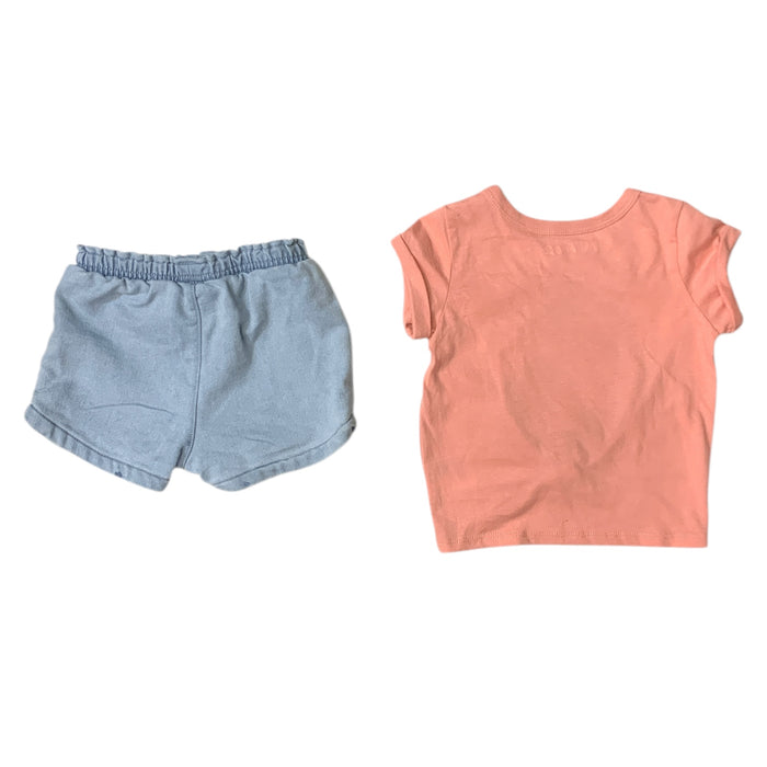 Character Toddler Girl's 2-Piece Bottom & T-Shirt Set