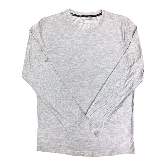 Layer 8 Men's Quick Dry Moisture Wicking Long Sleeve Shirt