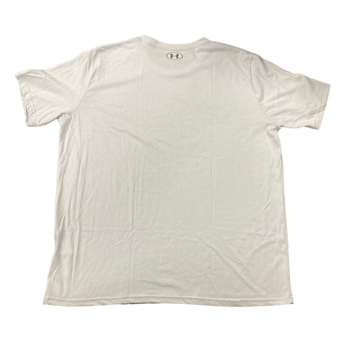 Under Armour Men's Sportstyle Fast Left Chest 2.0 Short Sleeve T-Shirt (Light Grey/Black/White, M)