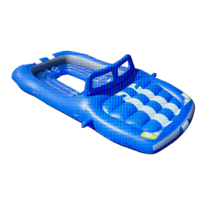Member's Mark 6-Person Convertible Island with Coolers and Cup Holders - Blue