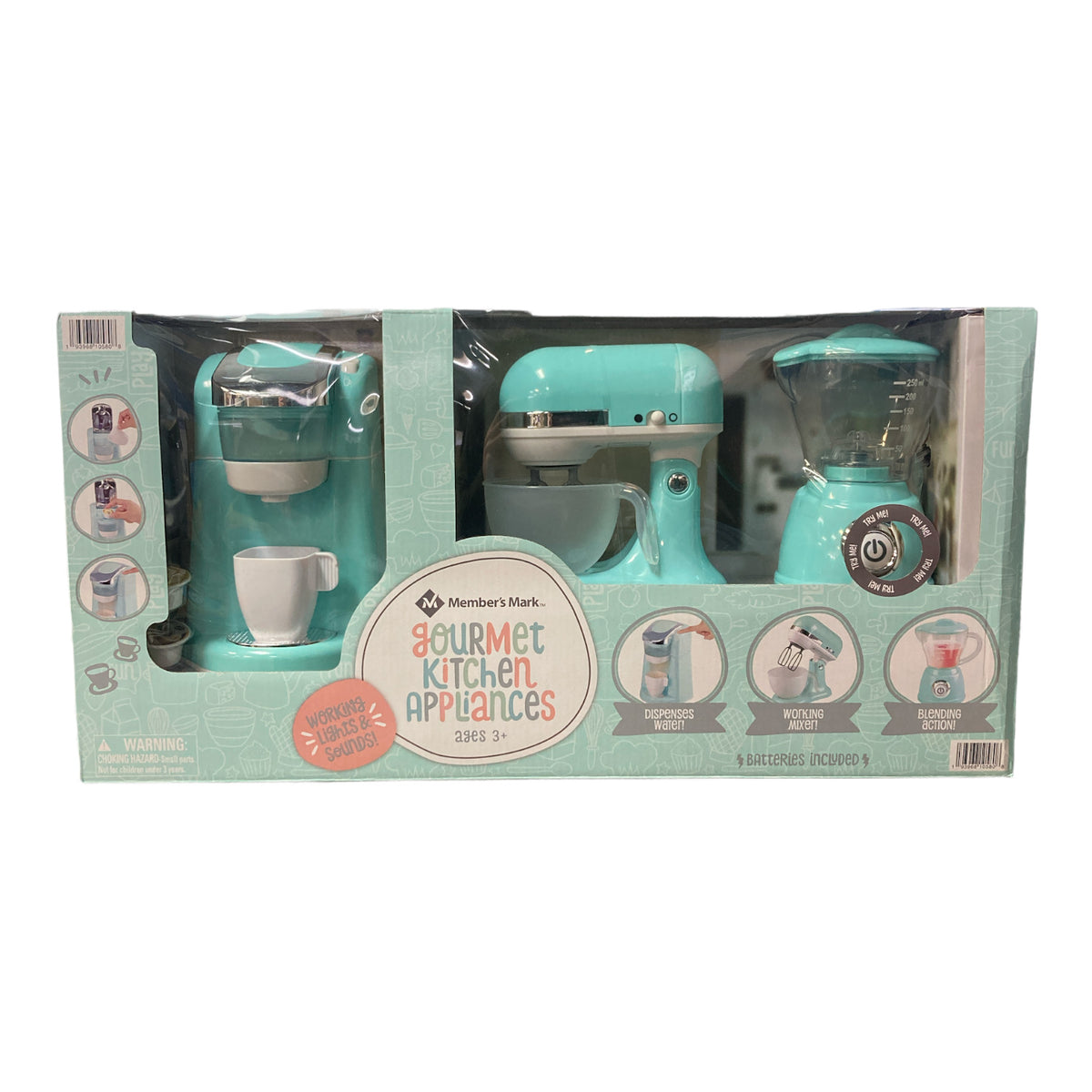 Member's Mark Gourmet Kitchen Appliance Set Blue — Ewirelessgear