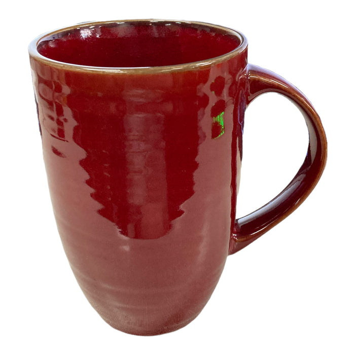 Member's Mark 4-Piece Oversized Mug 4 Pc. Set - Red