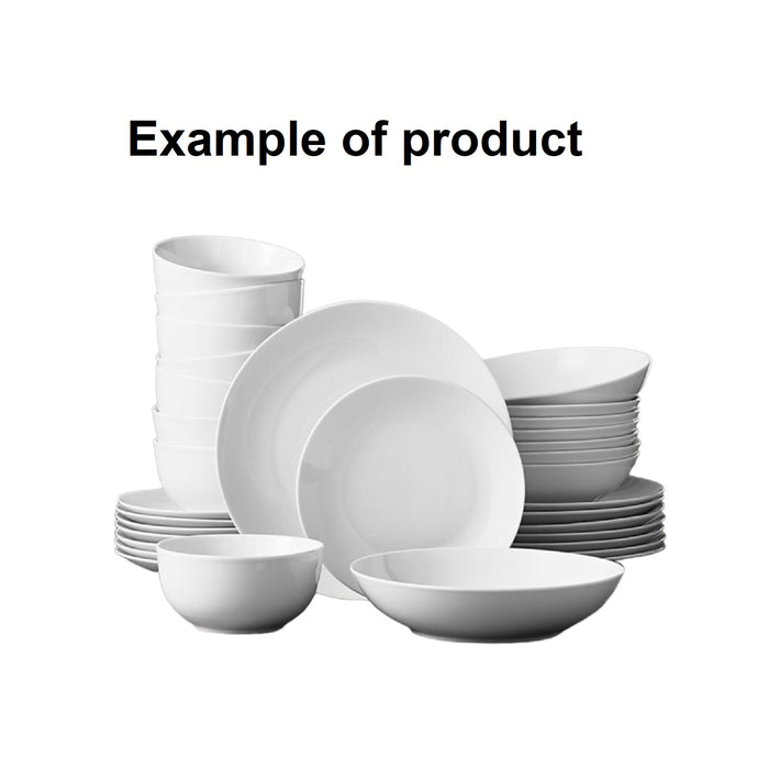 Member's Mark 32-Piece Porcelain Dinnerware Set