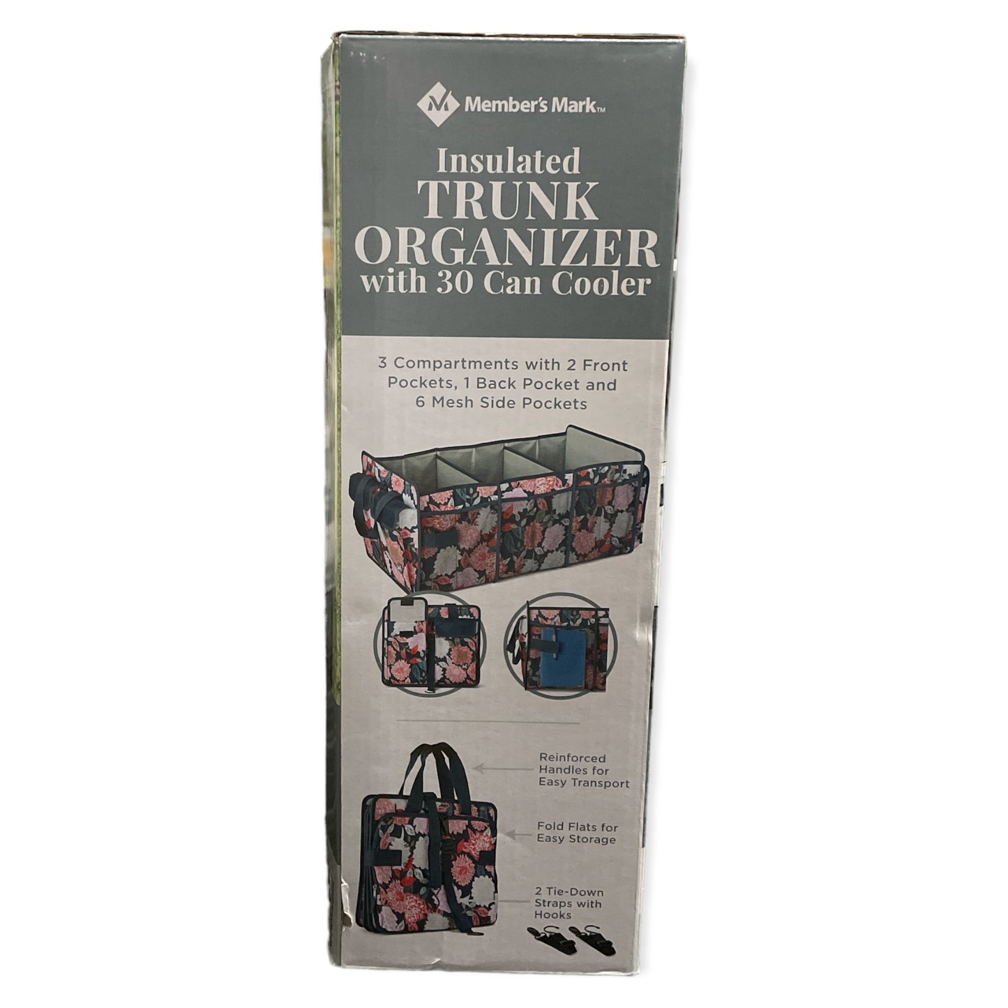 Member's Mark Insulated Trunk Organizer and 30Can Cooler (Choose Colo