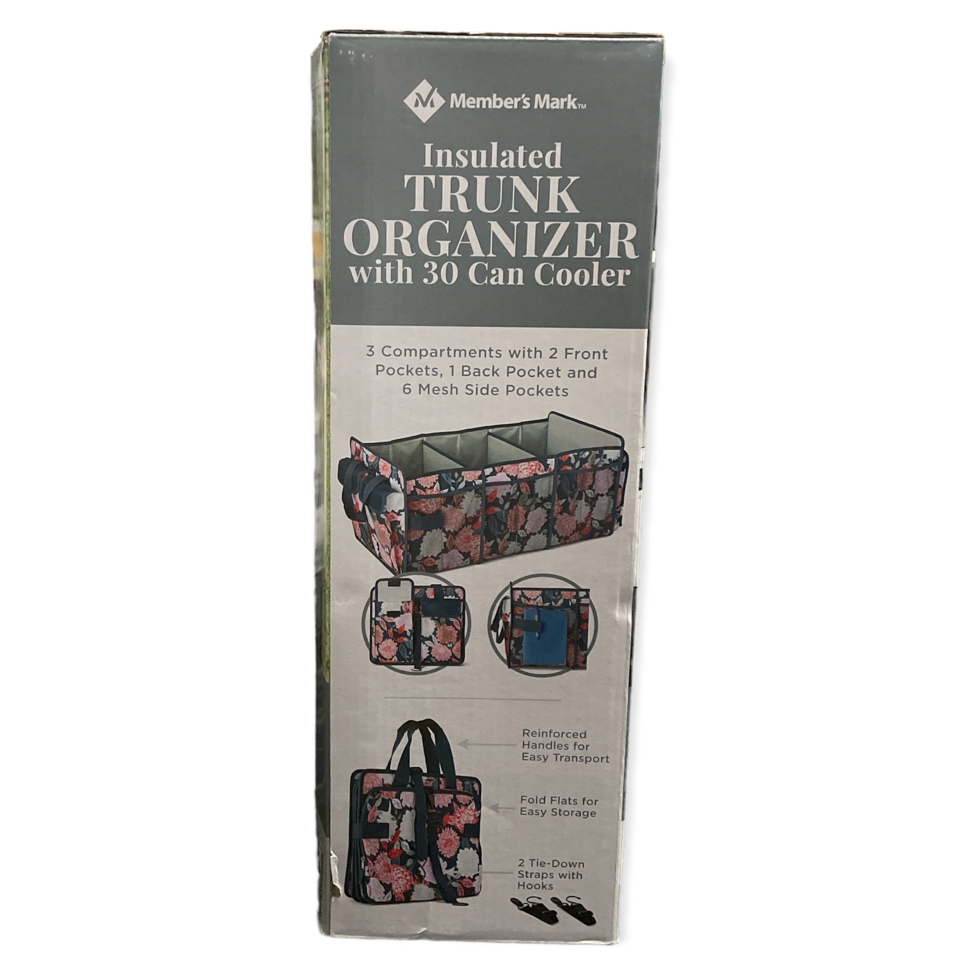 Member's Mark Insulated Trunk Organizer and 30Can Cooler (Choose Colo